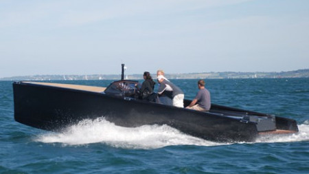 The first C-boat launches in Lymington