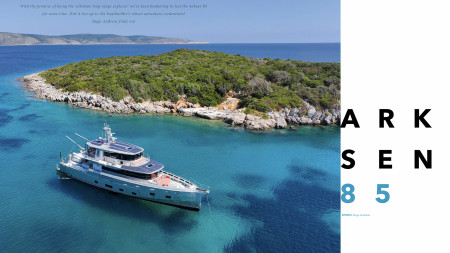 Arksen 85 'Full Test' in Motor Boat & Yachting
