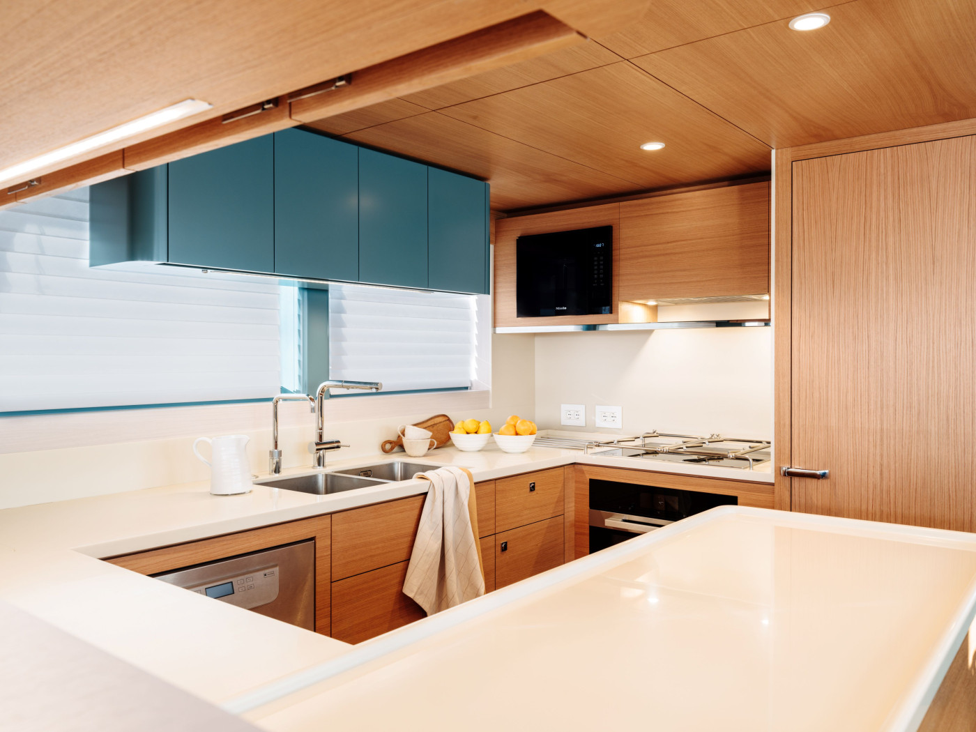 Arksen Project Pelagos Interior main deck galley