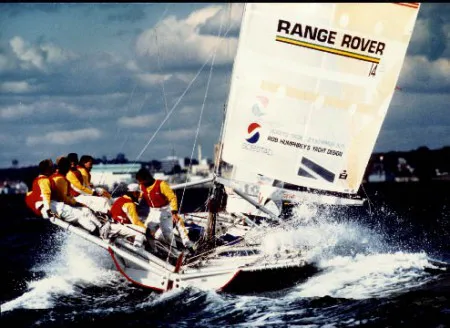 1989 Ultimate 30 Flyer winner of Ultimate Yacht Race in US.
