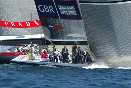 2001 Rob becomes part of the GBR Challenge design team